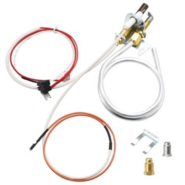 Imagem de Cracubit Substituição de montagem piloto de aquecedor de água 100112330 para termopilha 9007876 9007877 4067826, adequado para aquecedor de água Kenmore série 300 301 Reliance, A.O.Smith, Whirlpool