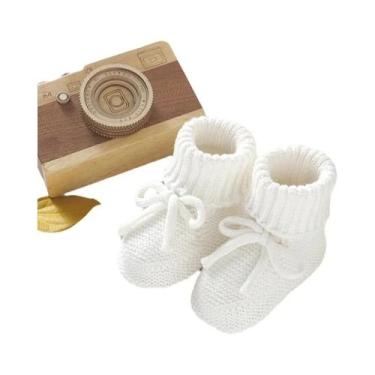 Imagem de Sapatos Unissex Para Bebês, Sola Macia, Malha, Recém-nascidos, Meninos