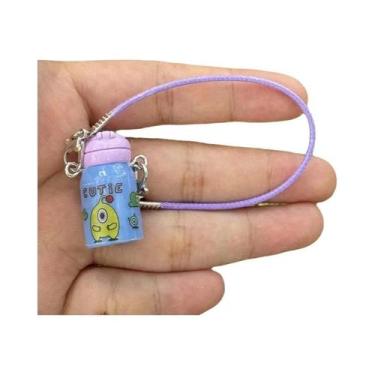 Imagem de Mini Garrafa De Água Para Casa De Bonecas, Modelo Labubu OB1, Acessóri