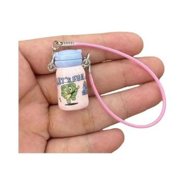 Imagem de Mini Garrafa De Água Para Casa De Bonecas Modelo Labubu OB1 Acessórios