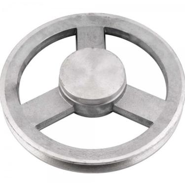 Imagem de Polia alumínio 230mm 1 canal perfil b - Vonder