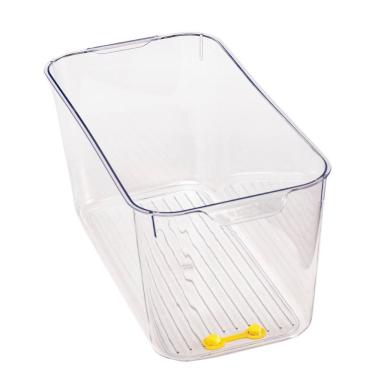 Imagem de Suporte Para Geladeira 30x16cm Acrílico Organizador Alimento