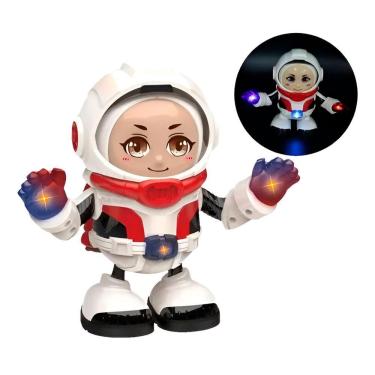Imagem de Brinquedo Astronauta Robô Dançarino Luz Som Diversão