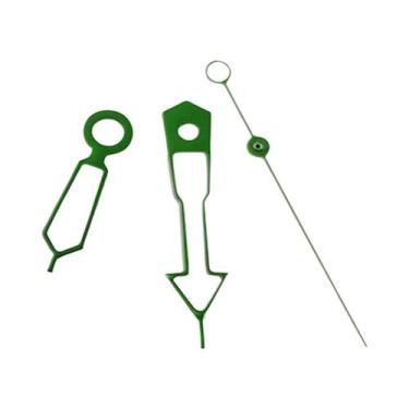 Imagem de Ponteiros De Relógio Luminosos Verdes Para Relógios Automáticos NH35 N