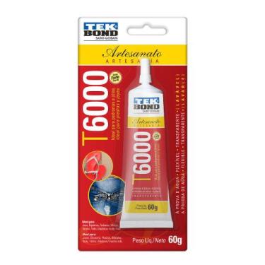 Imagem de Adesivo P/artesanato T6000 60g - TEK BOND