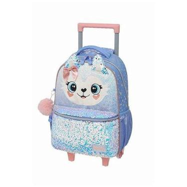 Imagem de Mochila de Rodinhas Pacific Com Alça Pack Me Husky Lilás-Feminino