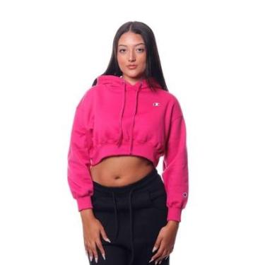 Imagem de Moletom Cropped Champion Logo C Embroidery-Unissex