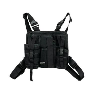 Imagem de Bolsa Tática De Peito Unissex Para Hip-hop E Streetwear Masculino, Moc