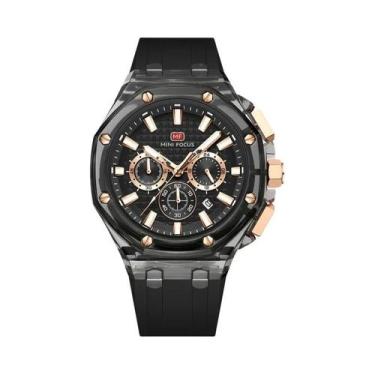 Imagem de Relógio Esportivo Masculino Com Pulseira De Silicone Laranja MINI FOCU