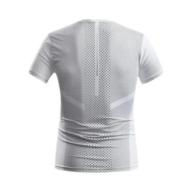 Imagem de Camiseta Masculina De Corrida De Secagem Rápida E Respirável, Leve E E