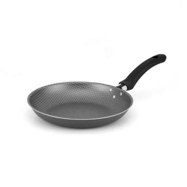 Imagem de Frigideira Antiaderente Francesa N 22 Multiuso Cozinha - Rochedo, Cinz