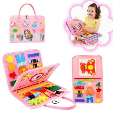 Imagem de Maleta Educativa Sensorial Tapete interativo Briquedo infantil - Gotra