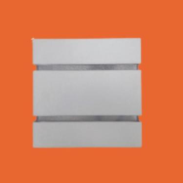 Imagem de Arandela de Parede 2 Focos 2 Frisos Interna e Externa Muro Escada Corr