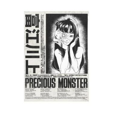 Imagem de Pôsteres De Anime Jujutsu Kaisen Estilo Minimalista Arte Em Tela Decor