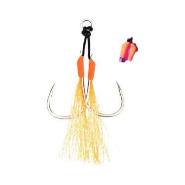 Imagem de Ganchos De Assistência Para Iscas De Metal Reforçados 10 Peças 13-22  