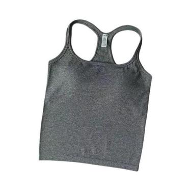 Imagem de Sutiã Esportivo Feminino À Prova De Choque, Acolchoado, Para Ioga, Pil