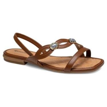 Imagem de Sandália Rasteira Feminina Mississipi Tiras Conforto J0392-Feminino