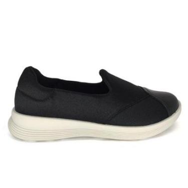 Imagem de Tênis Usaflex Feminino Caminhada Joanete Conforto Slip On-Feminino