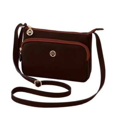 Imagem de Bolsa Transversal Couro Mariart Rosalina-Feminino