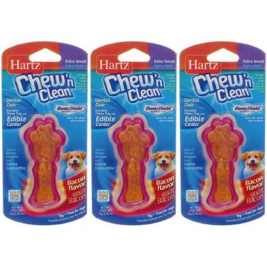 Imagem de Brinquedo para Cachorro Hartz Dental Duo com Centro Comestível Sabor B