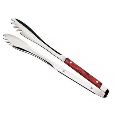 Imagem de Pegador De Saladas/massas/carne Tramontina Polywood Madeira Vermelho 3