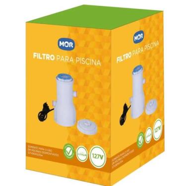 Imagem de Bomba Filtro Para Piscina 2.200l/h 110v Refil Incluso Mor - Metalúrgic