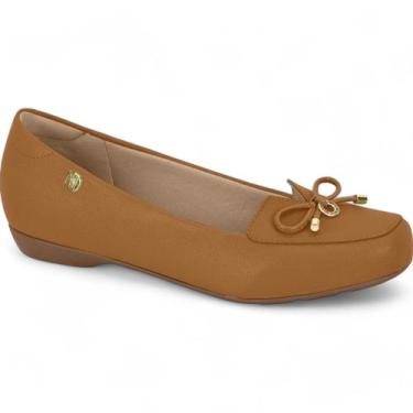 Imagem de Sapatilha Modare Ultra Conforto Feminina Ortopedica Macia, Caramelo, 3