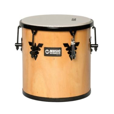 Imagem de Repique PHX Madeira Envernizada Com Aro Preto 30x10