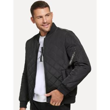 Imagem de Jaqueta Calvin Klein Bomber CK Zip Preta-Masculino