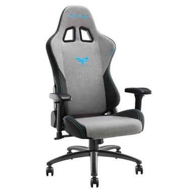 Imagem de VENTUVIBE Cadeira para jogos 4D apoios de braço ajustáveis - reclinável 155° e capacidade de 145 kg, cadeira de computador ergonômica de encosto alto com suporte lombar, cadeira de escritório de