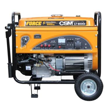 Imagem de Gerador Portátil à Gasolina 9 Kva 15 Hp 220v Trifásico Gt 8000e Force Csm