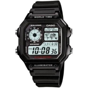 Imagem de Relógio Casio Standard AE-1200WH-1AVDF Masculino-Masculino