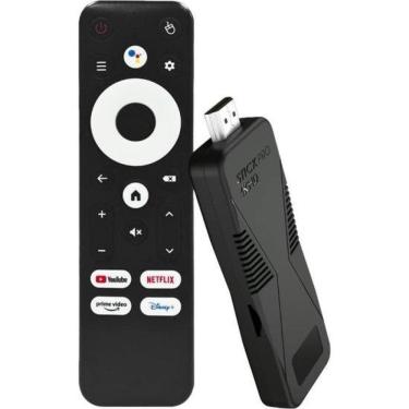 Imagem de Smart Box TV 4K Proeletronic Stickpro ProSK-1000 para Transformar TV em Android 10 com Wi-Fi dual-band e Bluetooth Preto