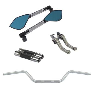 Imagem de Manete Manopla Retrovisor Guidão Twister 250F 300F Titan Fan Start - S