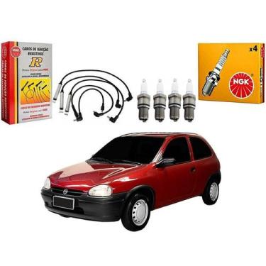 Imagem de Kit Vela Cabo Ngk Corsa 1.0 1.4 1.6 Efi 1994 A 1997