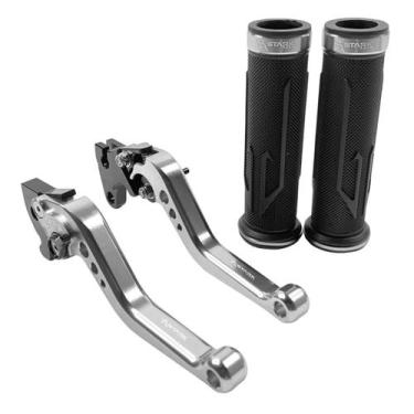 Imagem de Kit Manopla Manete Esportivo Xt660r Xt 225 Tdm 225 Dt 200 - Stark Race
