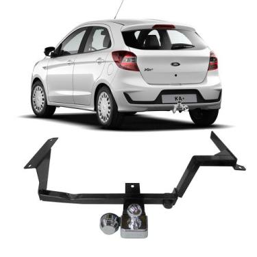 Imagem de Engate Varios Carros Atos Reboque Rabicho Protetor