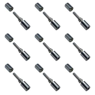 Imagem de KIT9 Ponta mangueira 10mm ¼ lava jato Jacto J5000 Black - Acrel