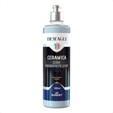 Imagem de Cera hidrorepelente ceramica 500ml dettagli ponto m pecas automotivas