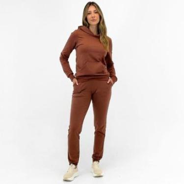 Imagem de Conjunto Malwee Moletom Blusa + Calça Feminino-Feminino