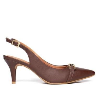 Imagem de Sapato Feminino Vizzano Pelica Marrom-Feminino