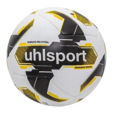 Imagem de Bola de Futebol Uhlsport  Dominate Pro Futsal  Branca e Amarela, Único
