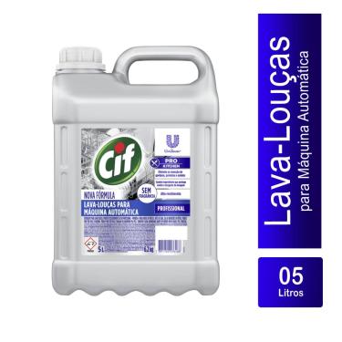 Imagem de Lava Louça Cif Para Maquina Automatica Sem Perfume 5L