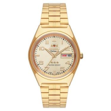 Imagem de Relógio Orient Automático Masculino 469GP083F C2KX, Dourado