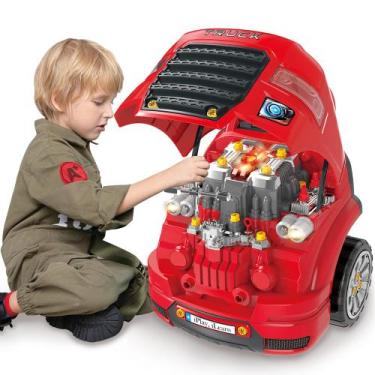 Imagem de iPlay, brinquedo de motor de caminhão grande iLearn, conjunto de conse
