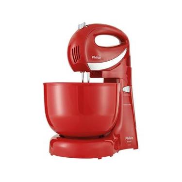 Imagem de Batedeira Planetária Philco Paris 4L 350W 4 Velocidades Vermelho 110V