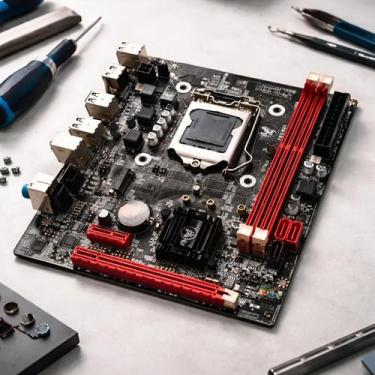 Imagem de Placa Mãe H81 Lga1150 Ddr3 Intel M.2 Nvme Micro Atx - FNX