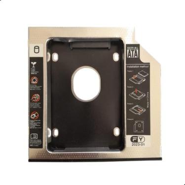 Imagem de Case Adaptador Caddy 2 Hd Ssd/dvd Para Notebook 12,7m FY481