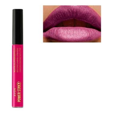 Imagem de Batom Líquido Matte Glitter Effect Avon Magenta Reluzente