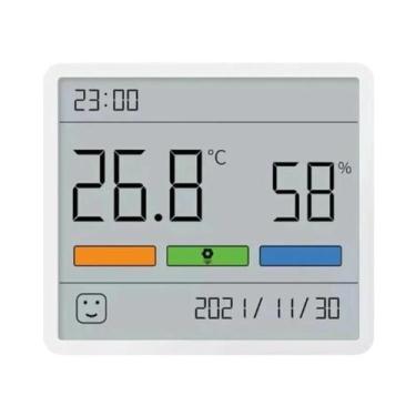 Imagem de Termômetro Digital Interno E Externo DUKA Atuman Com Higrômetro, Medid